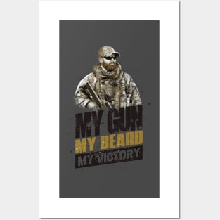 TACTICOOL BEARD Posters and Art